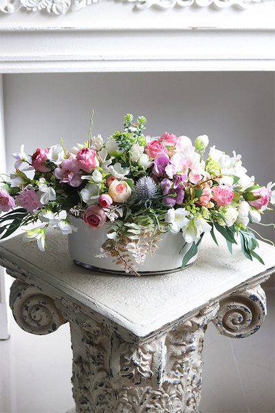 Abella Greenea, wielkanocna kompozycja kwiatowa