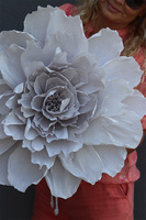 Paper Flower G, ręcznie robiony kwiat papierowy, wym.42x19cm