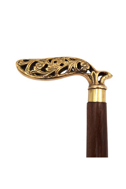 Milord D, elegancka składa laska drewniana, dł.91.5cm