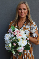 Sweet Spring, kompozycja kwiatowa w pucharze