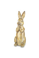 Bunny Gold wielkanocna figurka zając
