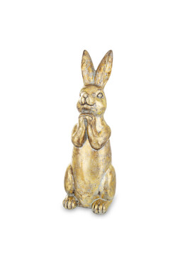 Bunny Gold, wielkanocna figurka zając F, wys.49cm