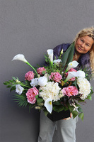 Maria Pink, kompozycja nagrobna we wkładzie