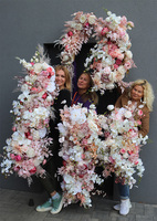 Butterfly Boho Lux, girlanda ze sztucznych roślin