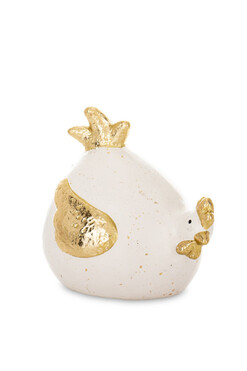 Kura Gold, figurka wielkanocna kura C, wys.15cm