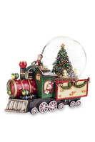 Na Biegun, świąteczna kula śnieżna pozytywka lokomotywa