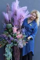 Moko Wrzosy Fiberglass 2, podłogowa dekoracja jesienna