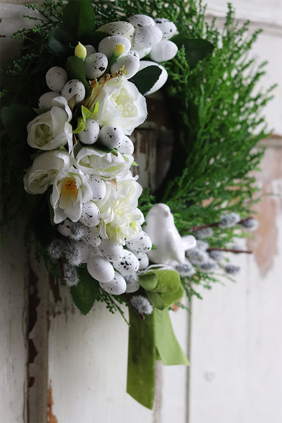 wianek wielkanocny na drzwi Wiosenne Tchnienie