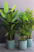 Andaluzja Bananowiec Hilton, wysokiej jakości sztuczne drzewo w donicy