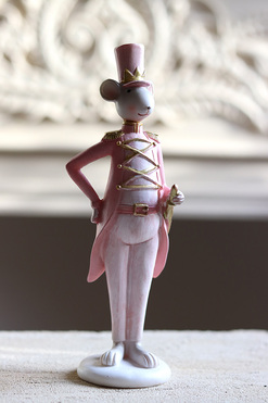 OD RĘKI Generał Myszka, figurka bożonarodzeniowa dziadek do orzechów, wys.21cm