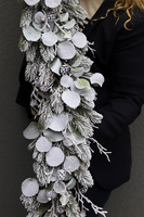 Zimowa Pogoda, realistyczna iglasta girlanda zimowa