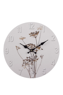 Koper, stylowy zegar ścienny, śr.34cm