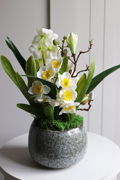  Narcyzolia kompozycja wiosenna z żonkilami