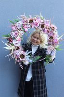 wianek na obręczy Fettana Subtelle	