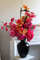 Lawa Strelicja, dekoracyjny bukiet w wazonie