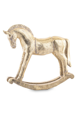 Antique, figurka Konik na biegunach A, wym.19x19x5cm