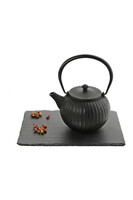 Cardiff, żeliwny imbryk do herbaty, czarny