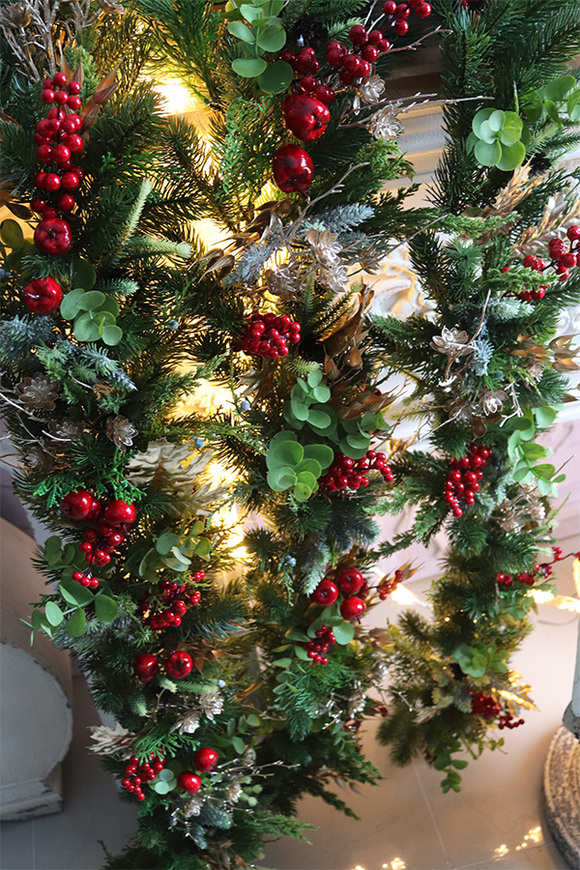 Red&Gold Xmas, girlanda świąteczna