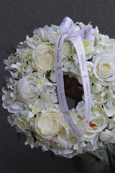 Biellato, biały wianek komunijny