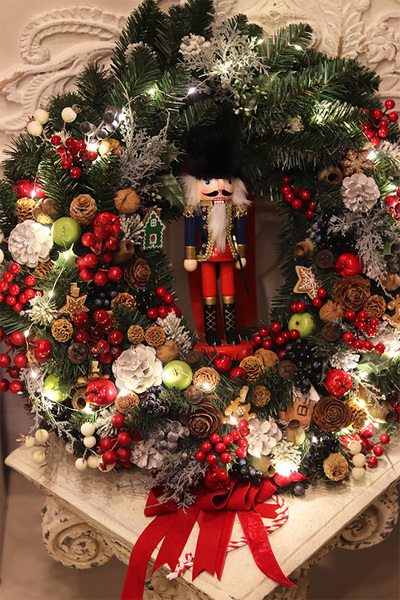 świąteczny wianek Dziadek do Orzechów Exclusive 2