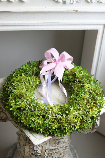 wysokiej jakości zielony wianek, Wielkanocna Zieleń