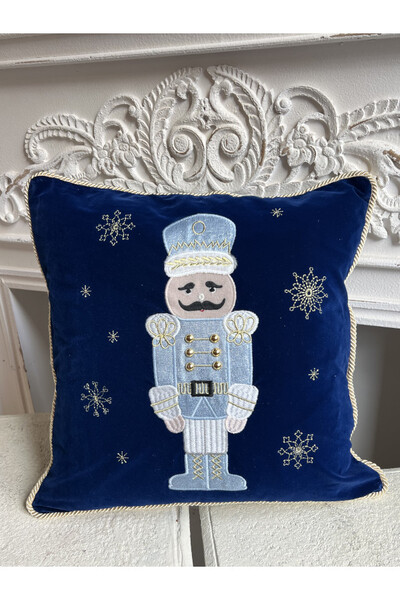 Christmas Mood, poszewka dekoracyjna świąteczna, Dziadek Niebieski