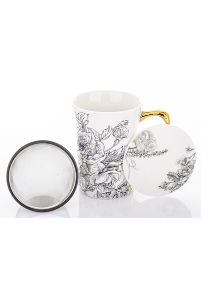 Butterfly Garden, kubek z zaparzaczem