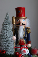 Dziadek do Orzechów New, stroik świąteczny z dziadkiem