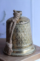 Tradition Dzwonek, metalowa świąteczna zawieszka dekoracyjna