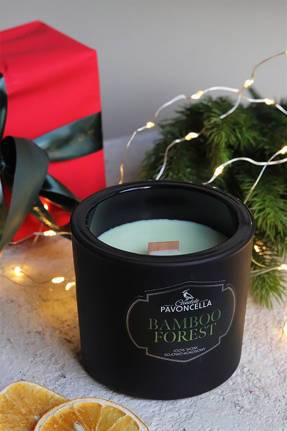 Bamboo Forest, sojowo-kokosowa świeca zapachowa w szkle