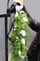 Angelo Garden Tulipe, lampion nagrobny z kwiatami