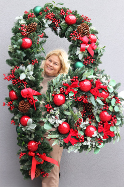 Christmas Exclusive Apart, świąteczna girlanda na kominek, dł.250cm