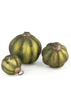 Bosco, świąteczna bombka zielona C, śr.5cm, kpl.6szt