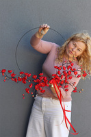 Sakura Subtelle, wiosenny wianek na obręczy