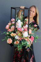 Angelo Garden Pastellina, dekoracja nagrobna z aniołem, wym.59x60cm 