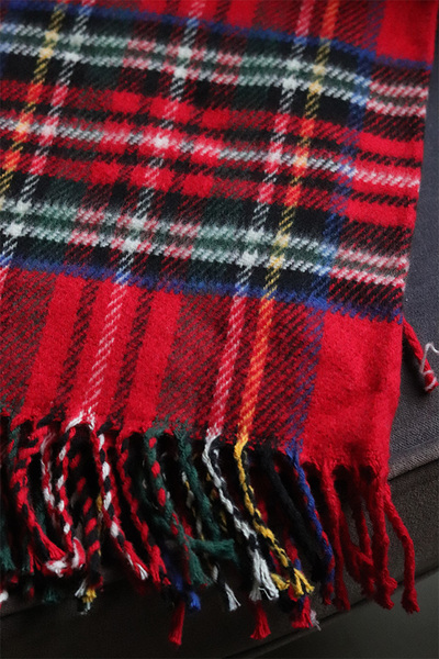 Tartan Winter, cieplutki świąteczny koc pled