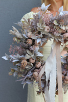 Delikateria, jesienny wianek na drzwi, śr.50cm