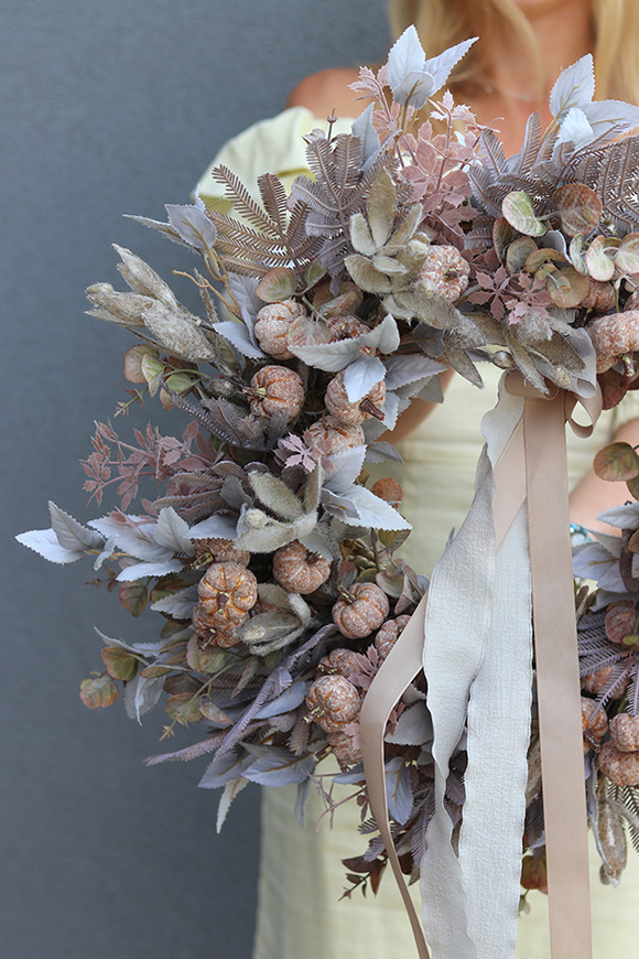 Delikateria, jesienny wianek na drzwi, śr.50cm