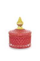 Palermo C, dekoracyjny pojemnik / amfora, różowy, wym.11x8.5x8.5cm