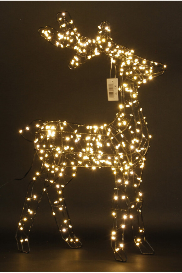 Christmas Light, świąteczna figurka renifer LED