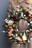 bożonarodzeniowy wianek, Pierniki