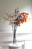 Miechunka, gałązka sztuczny kwiat	