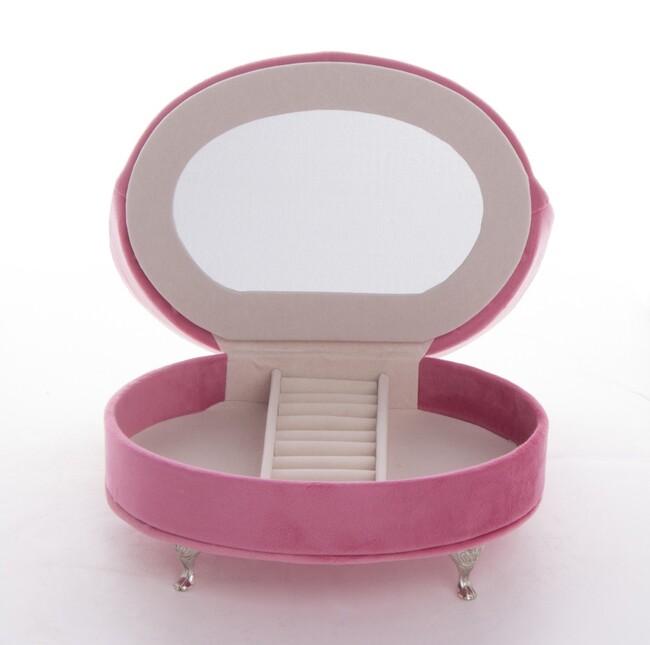 szkatułka / puzderko Florencja Pink, wym.14.5x21x15.5cm