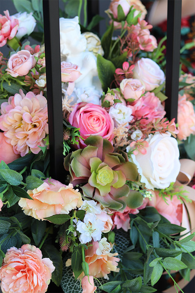 Angelo Garden Pastellina, dekoracja nagrobna z aniołem, wym.59x60cm 