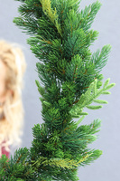 Siberia Big, wianek ozdobny / stroik dekoracyjny z sosny kaukaskiej, śr.80cm