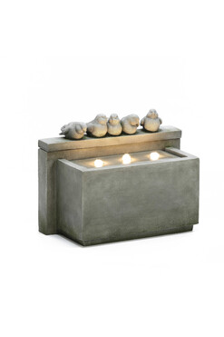 Bird Garden B, fontanna ogrodowa, wym.56x31x43cm