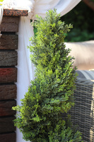 Tuja Copper, sztuczna roślina w doniczce