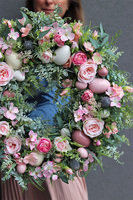 bajeczny wianek wielkanocny, Green Canoe Pastels 2