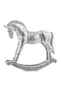 Antique, figurka Konik na biegunach B, wym.19x19x5cm