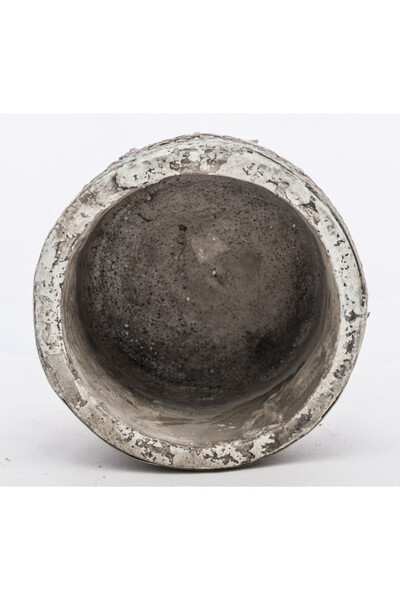 Arabesque B, cementowa doniczka / osłonka, wym.11x15.5x15.5cm